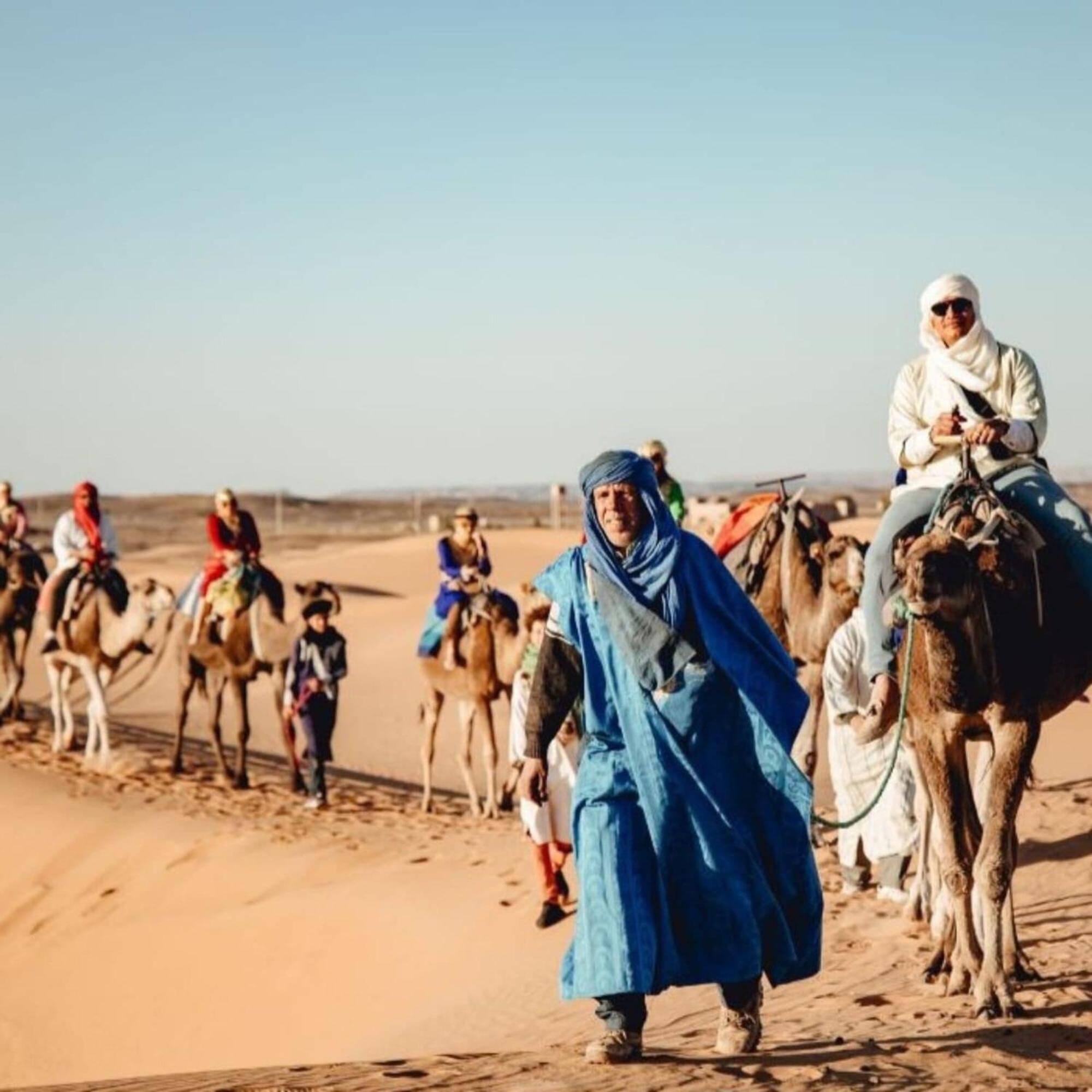 Отель Unique Sahara Camp Мерзуга Экстерьер фото
