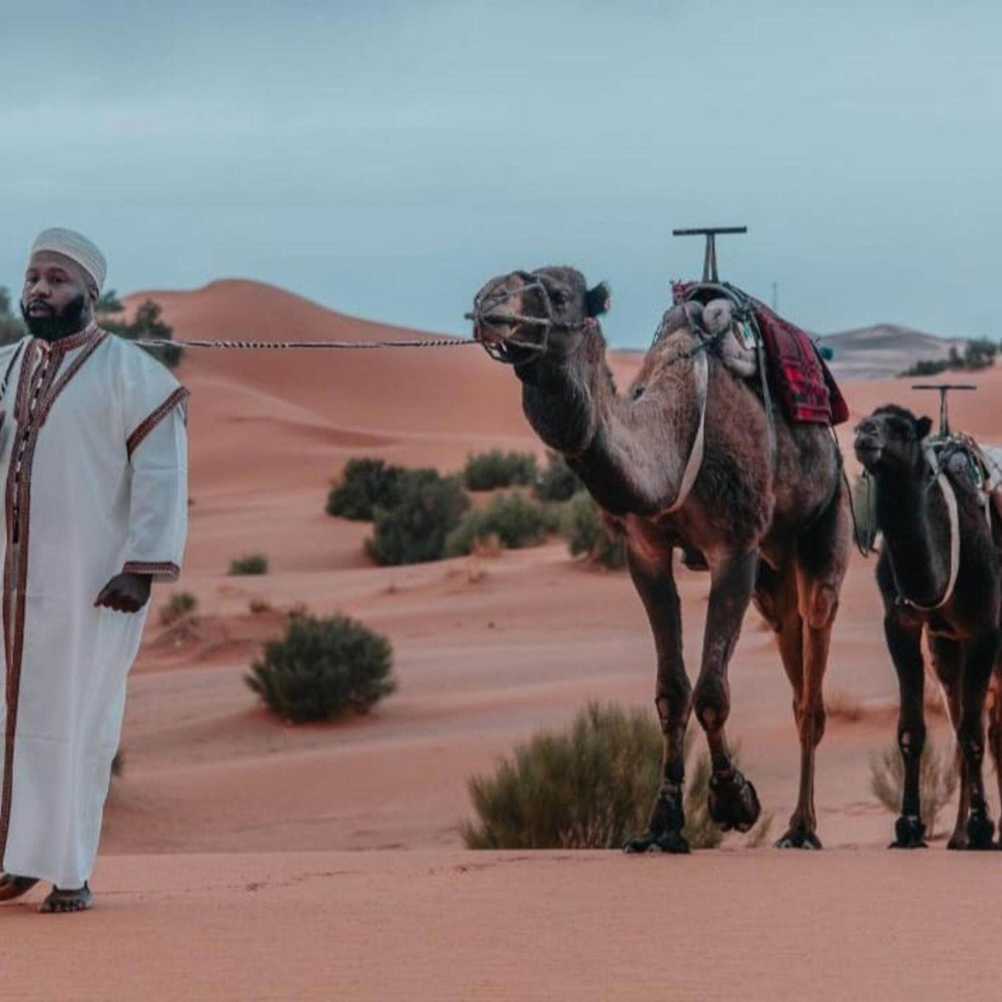 Отель Unique Sahara Camp Мерзуга Экстерьер фото