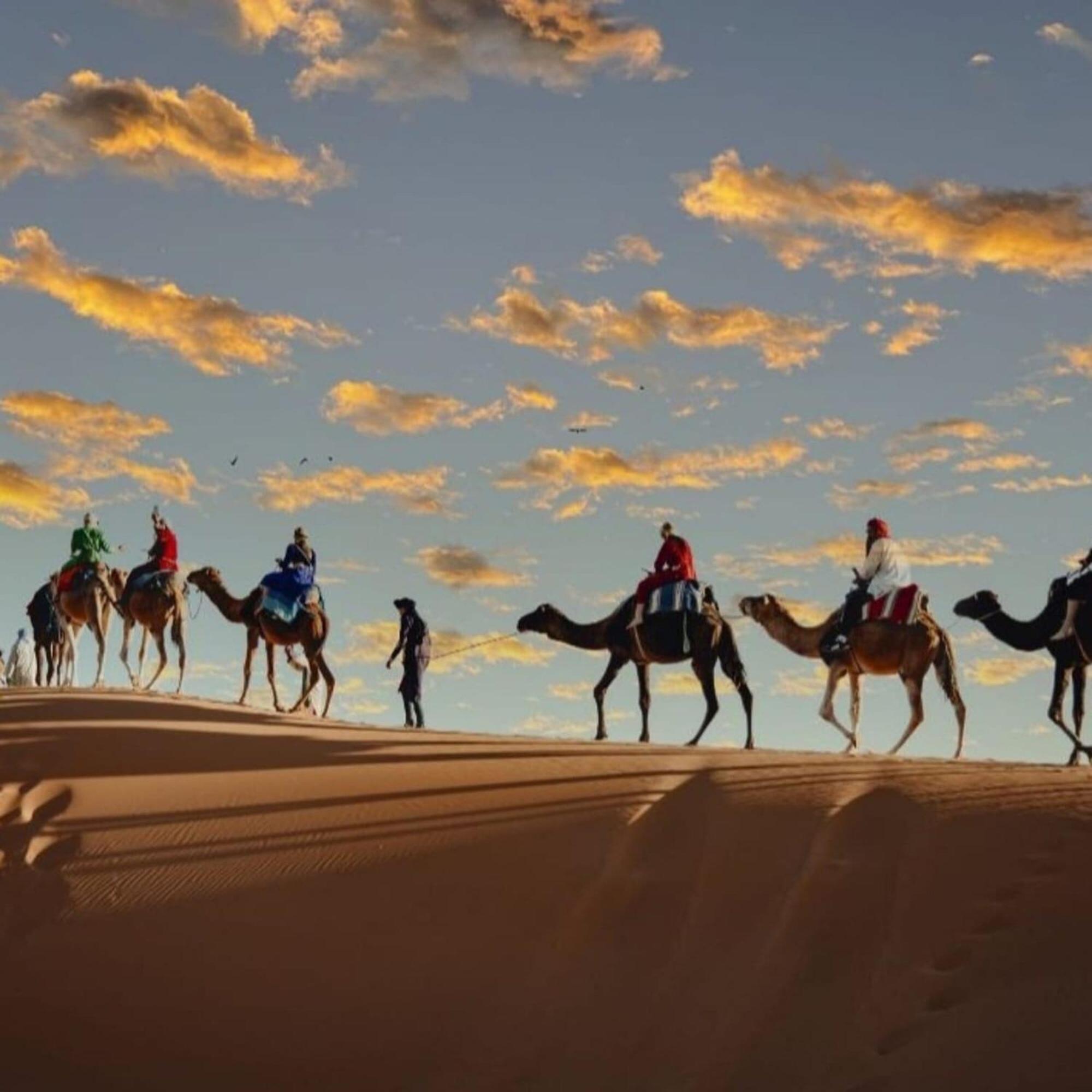 Отель Unique Sahara Camp Мерзуга Экстерьер фото
