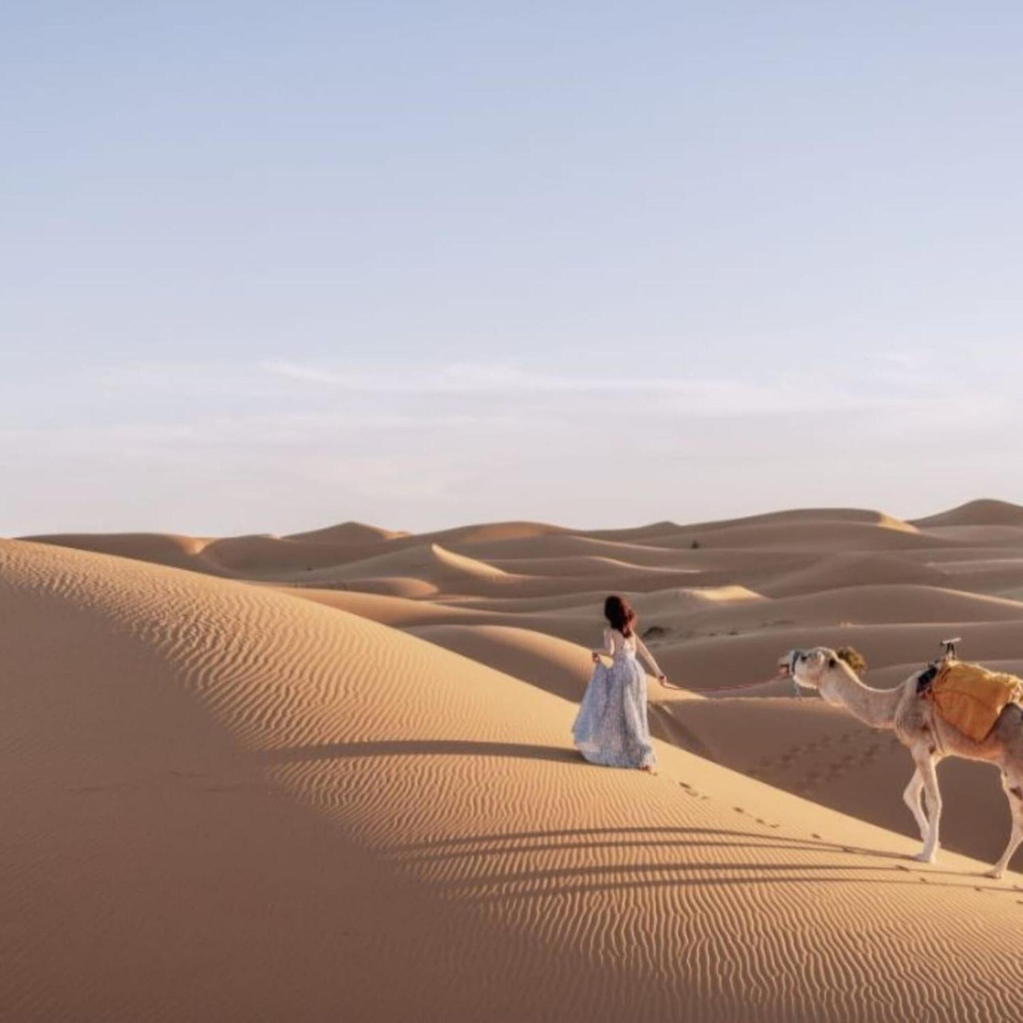 Отель Unique Sahara Camp Мерзуга Экстерьер фото
