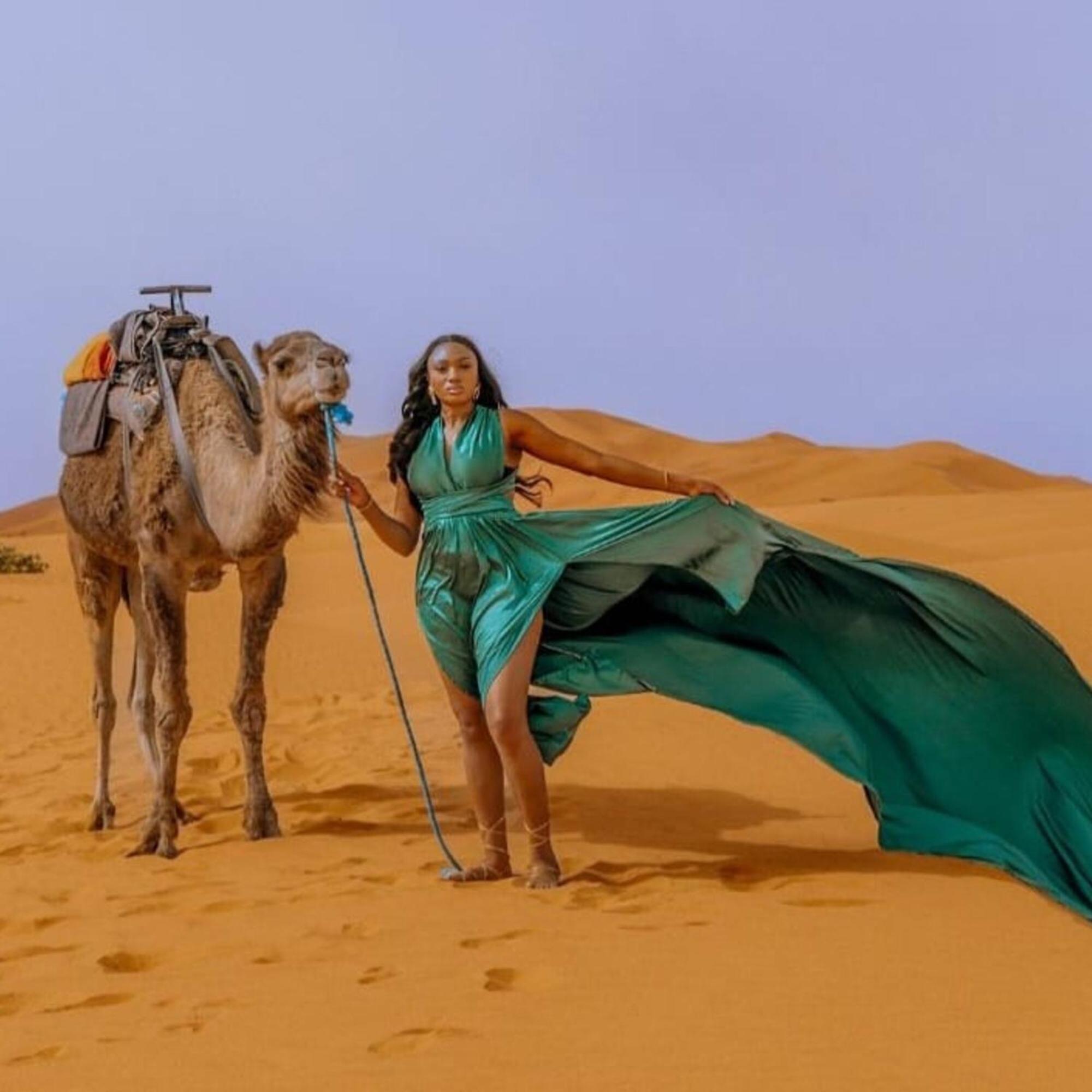 Отель Unique Sahara Camp Мерзуга Экстерьер фото